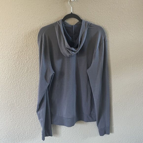 Vuori Austin Hoodie Mens Medium Blue long Sleeve Pullover Sweatshirt V254 - Picture 6 of 11